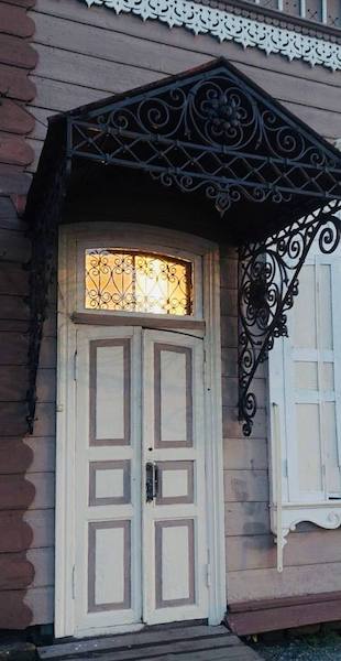 Иркутск, деревянная усадьба, дверь