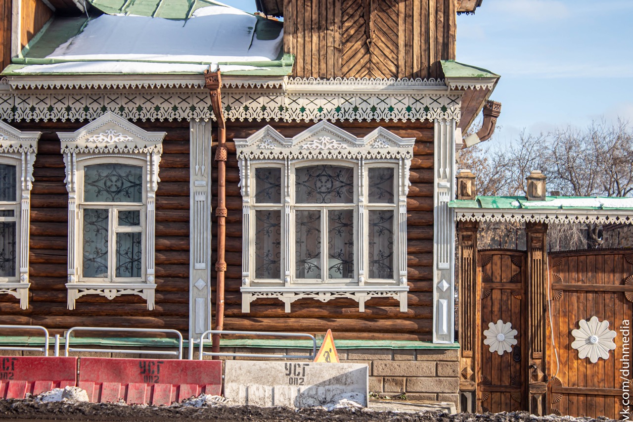 дом Рябинина, Челябинск. наличники